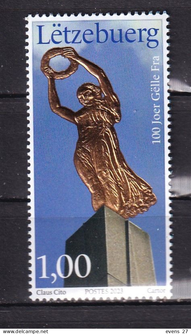 LUXEMBOURG-2023-REMEMBERANCE MONUEMENT-MNH. - Neufs