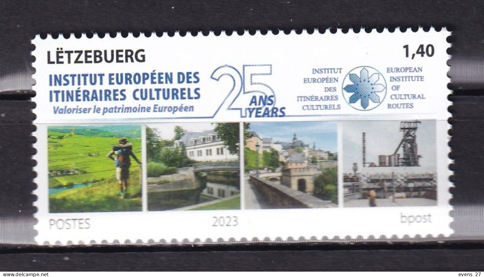 LUXEMBOURG-2023-CULTURAL ROUTES-MNH. - Neufs