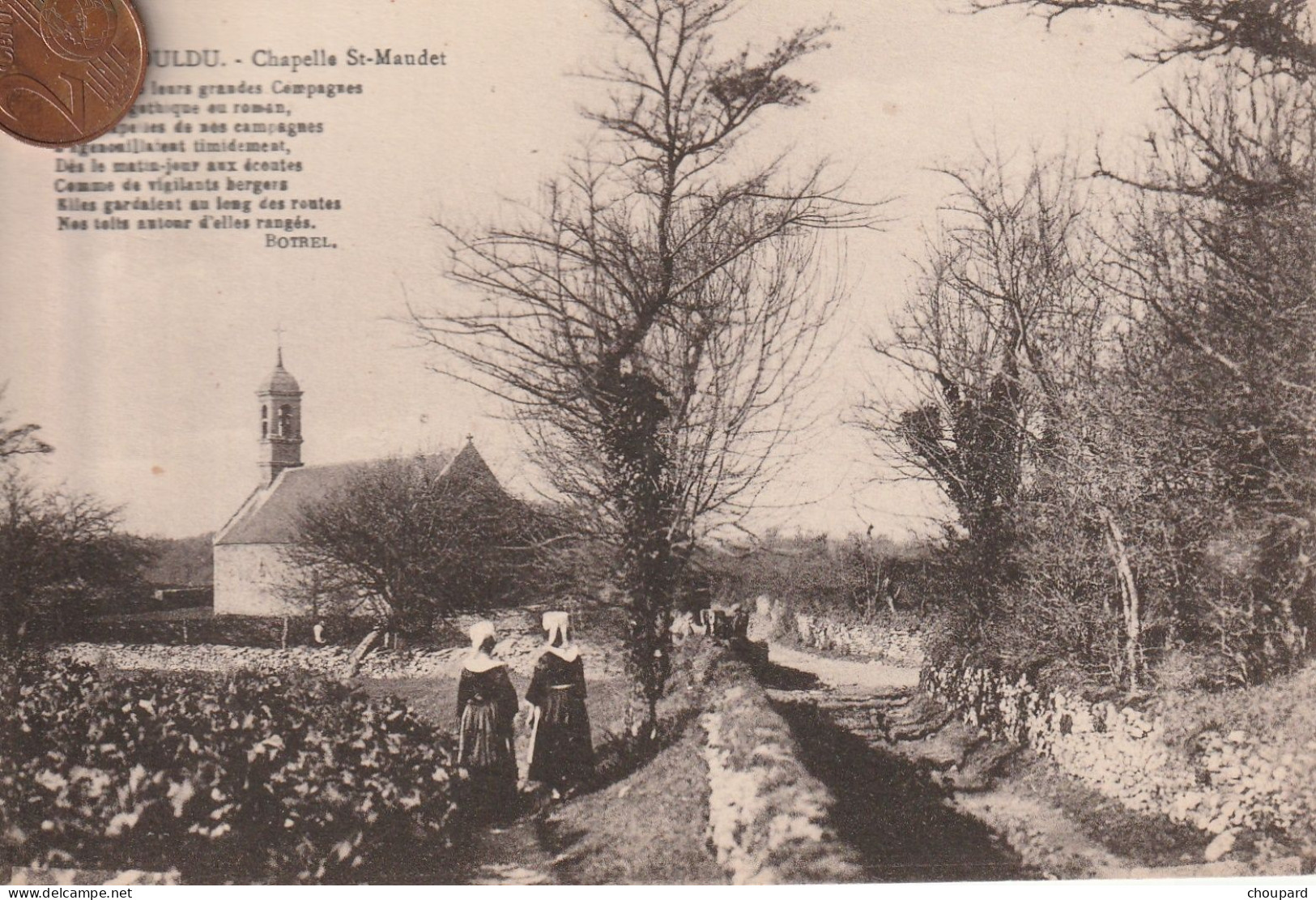 29 - Carte Postale Ancienne De  Le Pouldu  Chapelle Saint Maudet - Le Pouldu