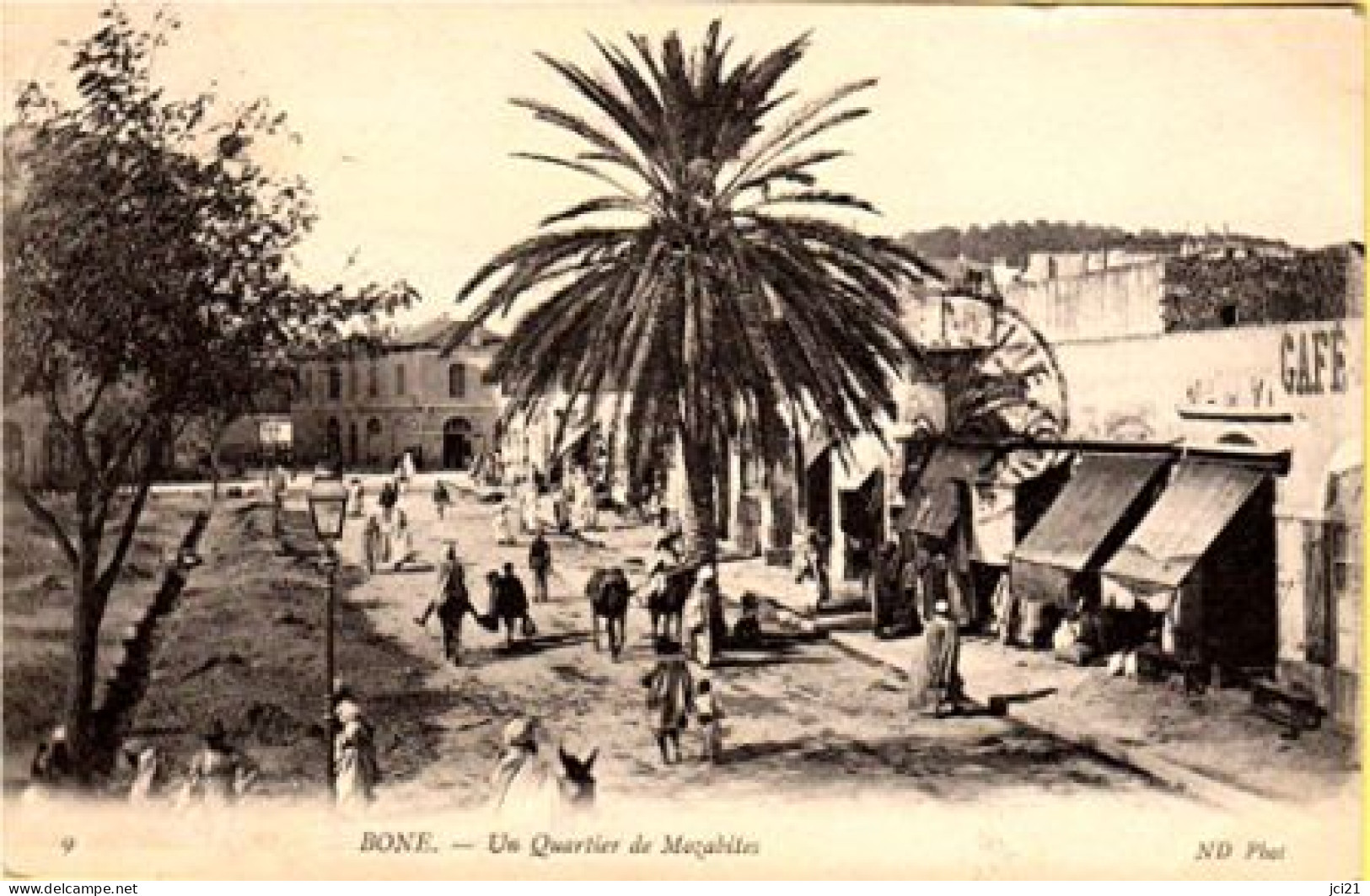 CPA ALGÉRIE - BONE - UN QUARTIER DE MOZABITES (697)_CP293 - Annaba (Bône)