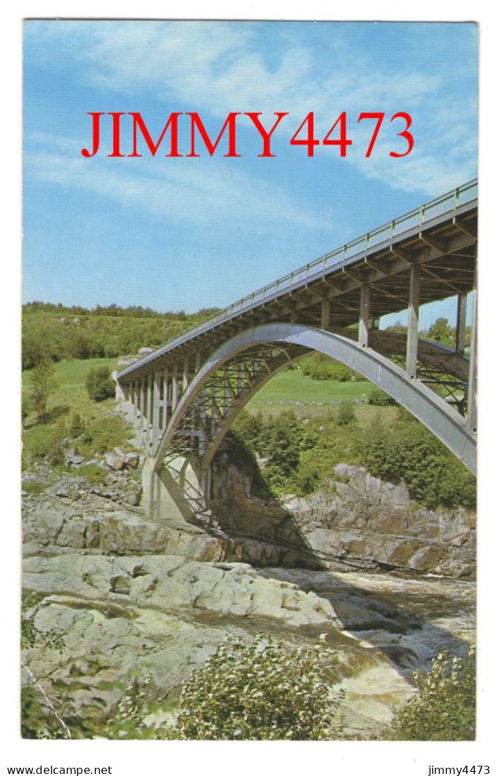SHIPSHAW P. Q. - Le Pont D'aluminium Sur La Rivière Saguenay Entre Avida Et Shipsaw Saguenay Québec Canada - Saguenay