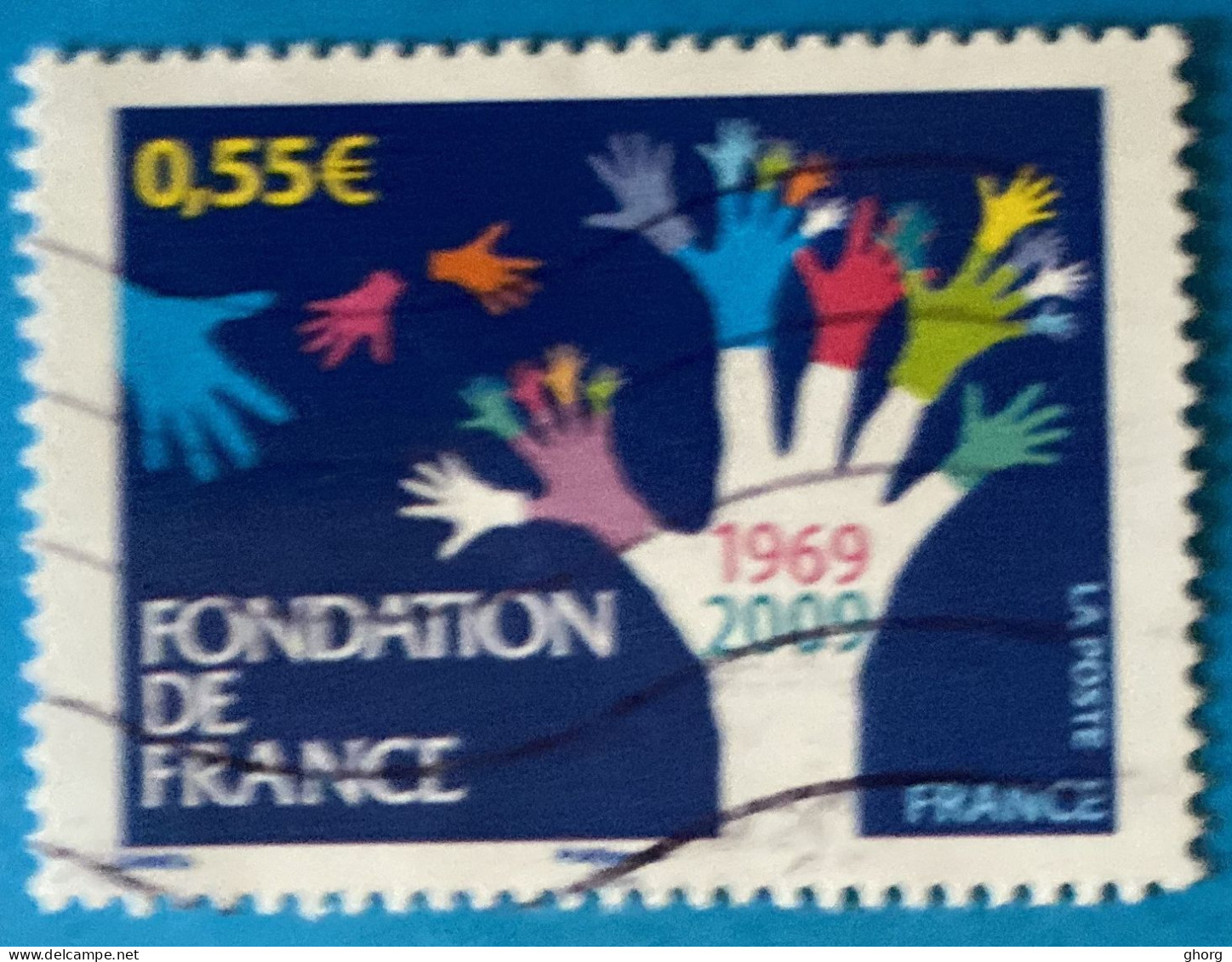 France 2009  : 40e Anniversaire De La Fondation De France N° 4335 Oblitéré - Usados