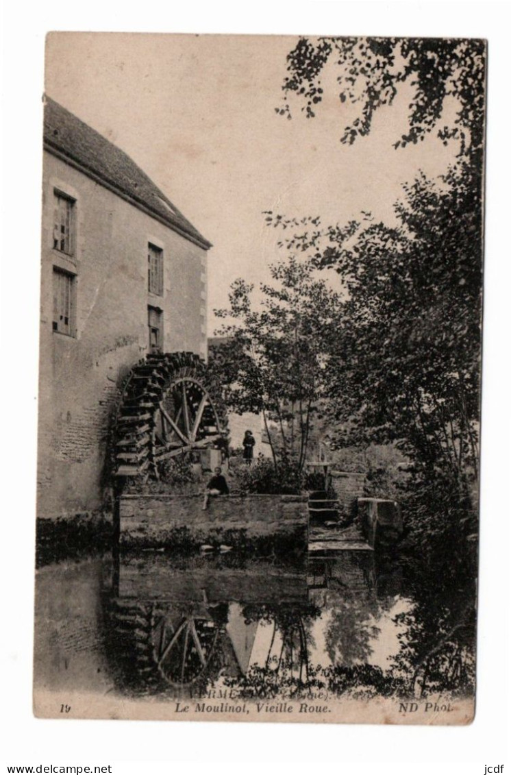 89 VERMENTON Le Moulinot - Vieille Roue N° 19 - Photo N.D - Roue Du Moulin - Enfants - Vermenton