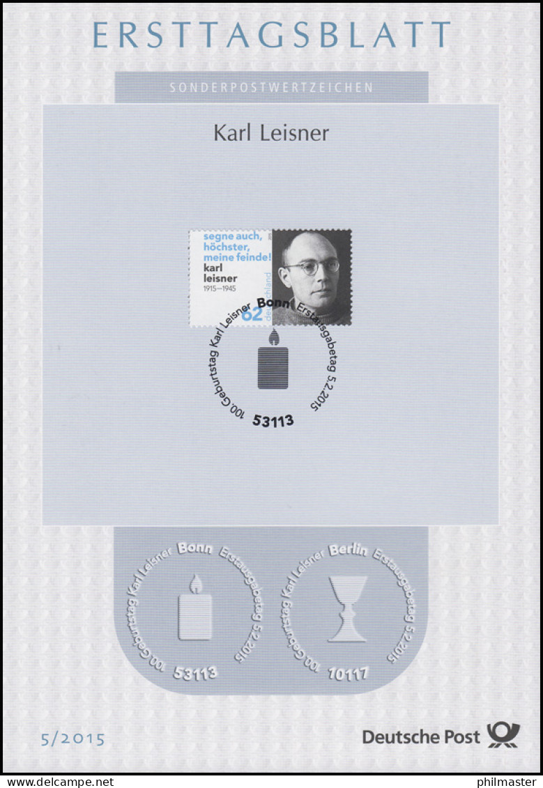 ETB 05/2015 Karl Leisner, Priester - 2011-…