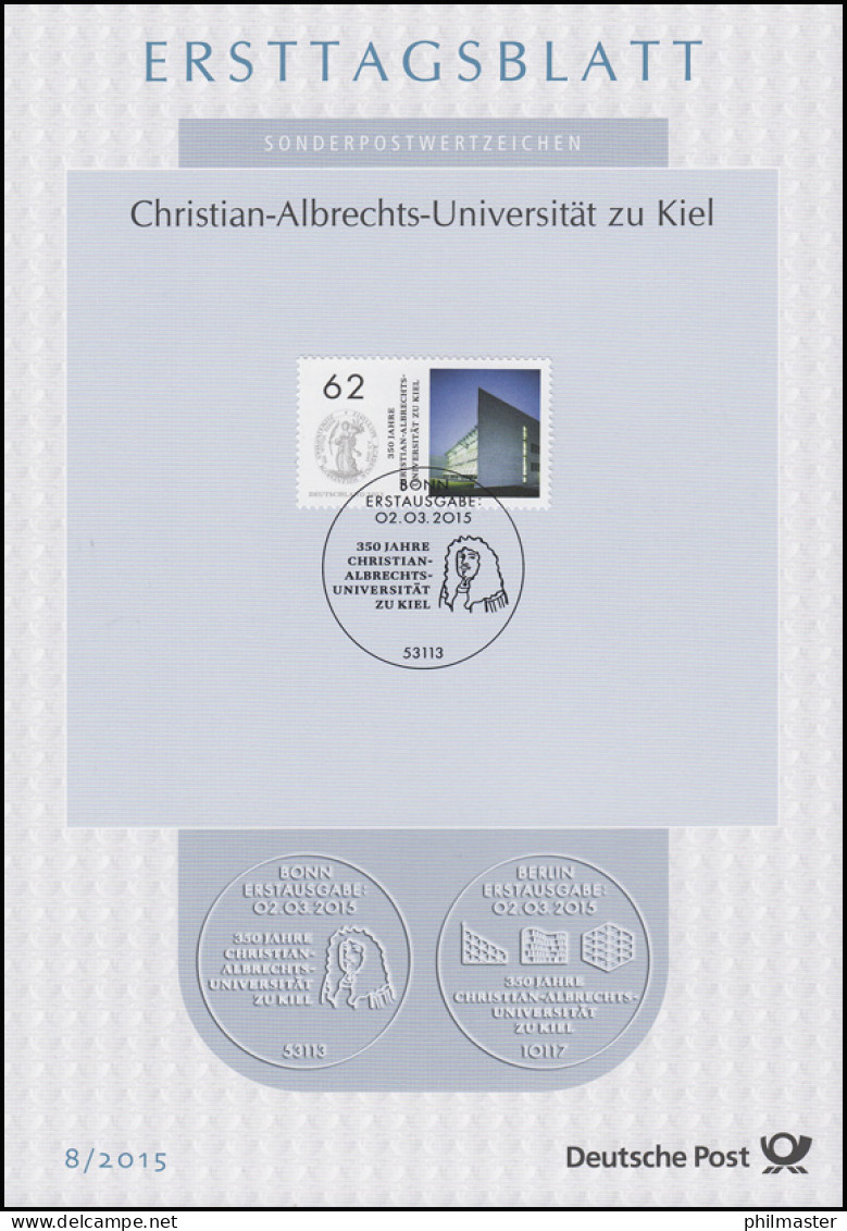 ETB 08/2015 Christian-Albrechts-Universität Zu Kiel - 2011-…