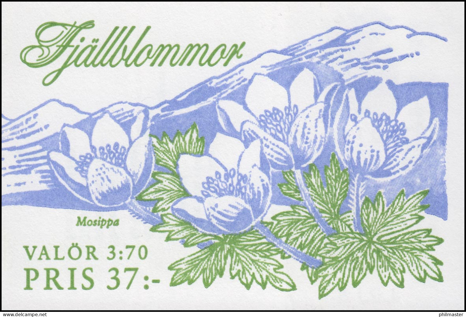 Markenheftchen 203 Bergblumen / Gebirgsblumen 1995 **/MNH - Non Classés