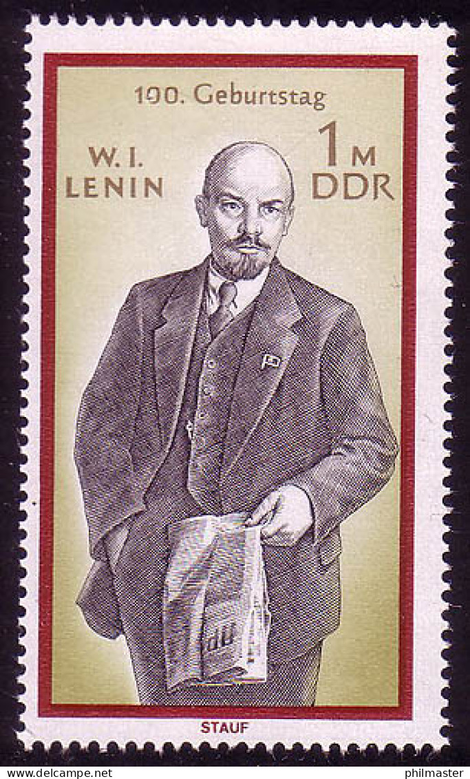 1562 Lenin Aus Block 31 ** Postfrisch - Unused Stamps