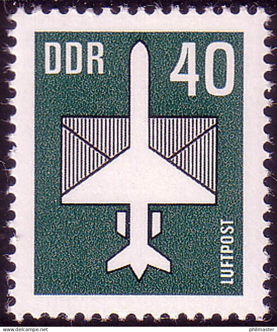 2752 Flugpostmarken 40 Pf  ** - Unused Stamps