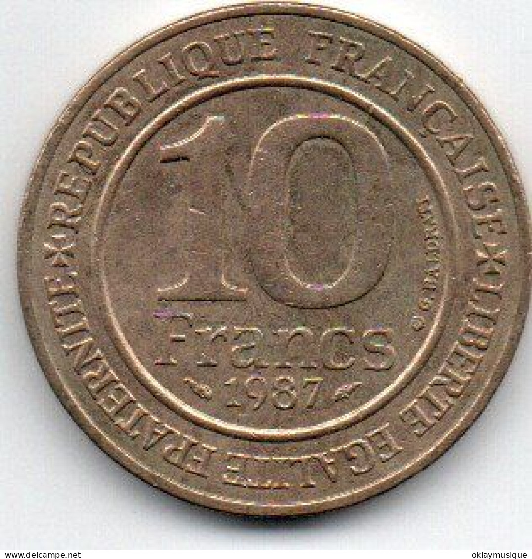 10 Francs 1987 - 10 Francs