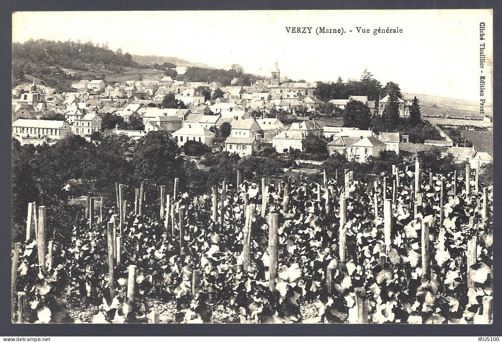 MARNE - VERZY - VUE GÉNÉRALE - Verzy