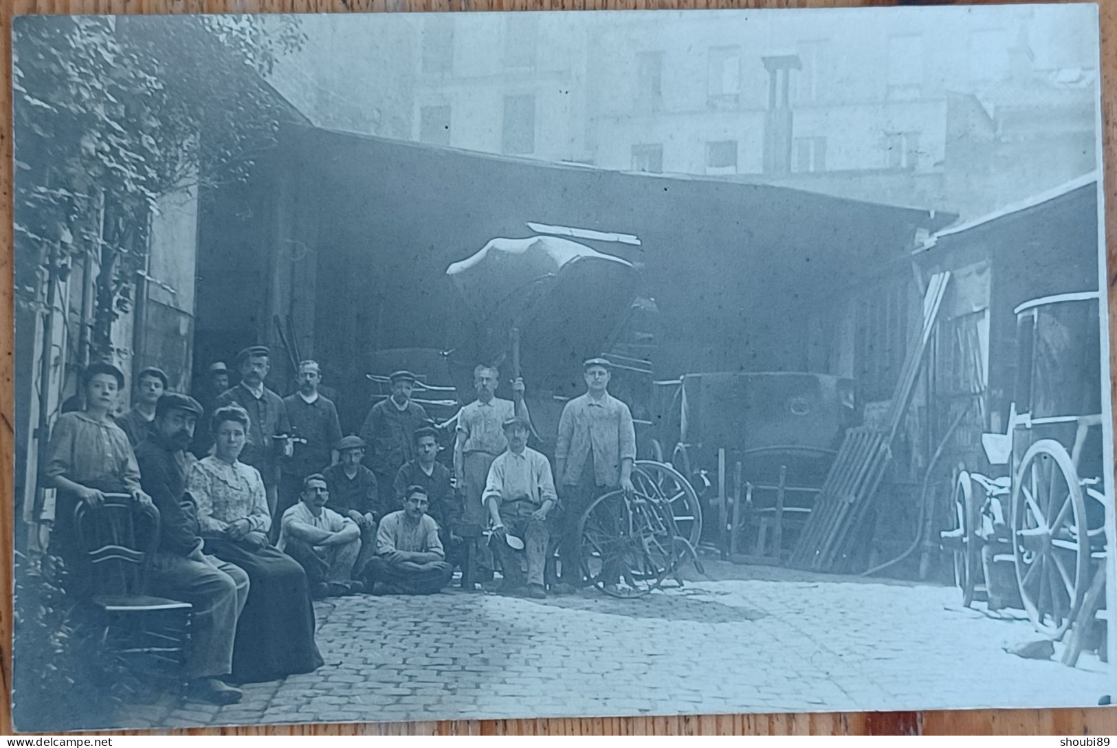 MARÉCHALERIE CHARRONS L MARÉCHAL FERRANT CARTE PHOTO MAGASIN DEVANTURE - Photos