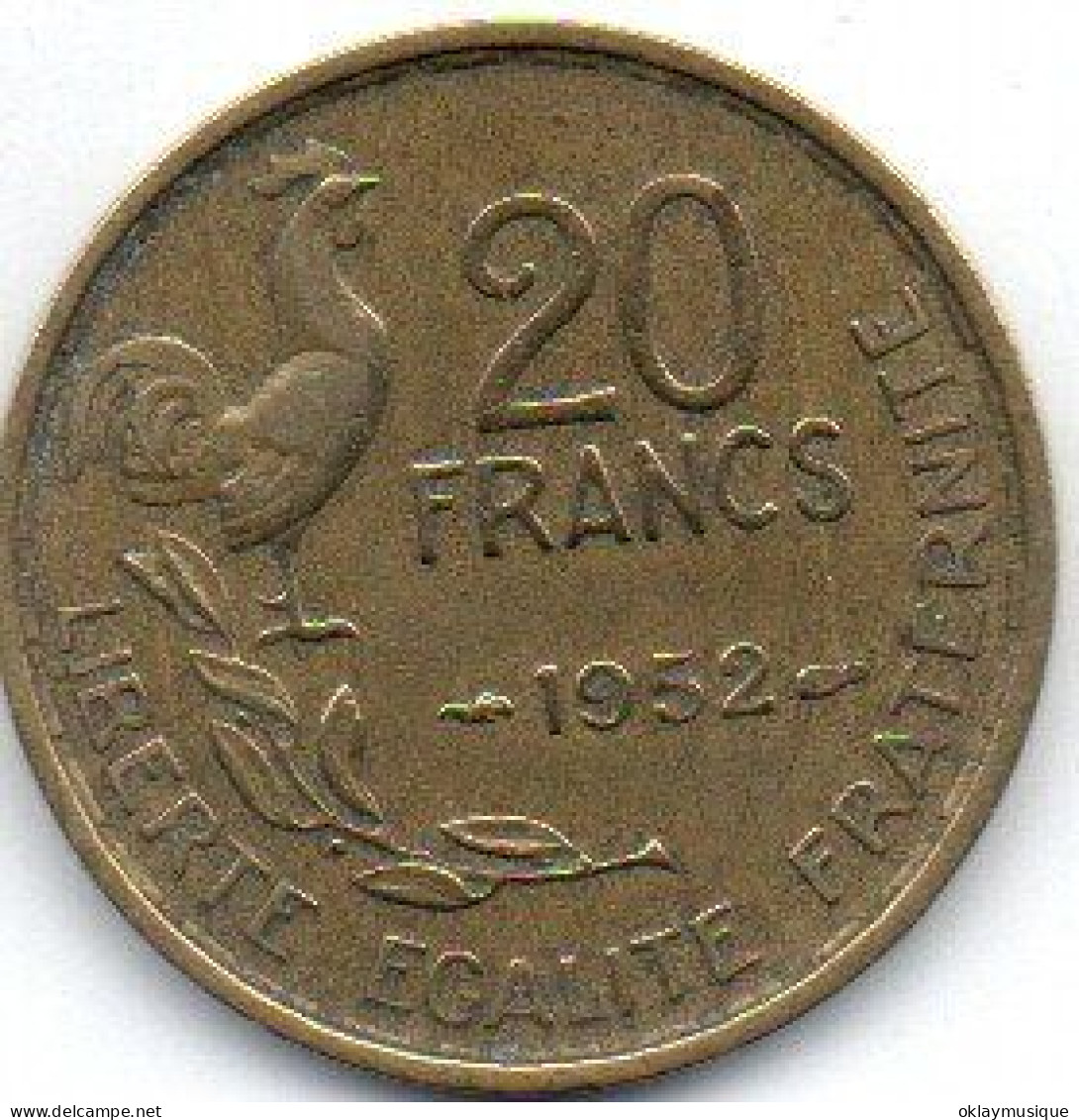 20 Francs 1952 - 20 Francs