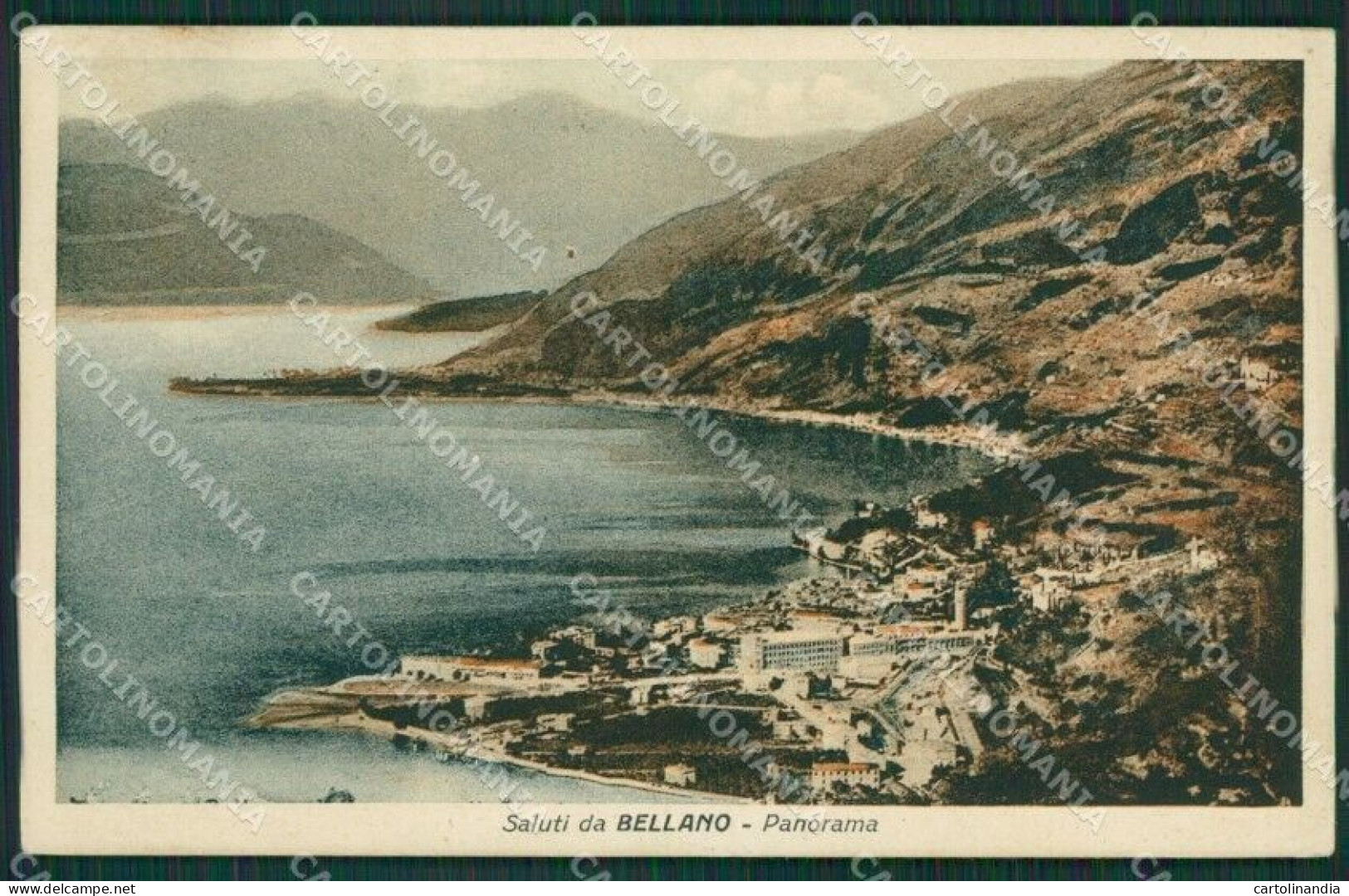 Lecco Bellano Lago Di Como Cartolina KV6262 - Lecco