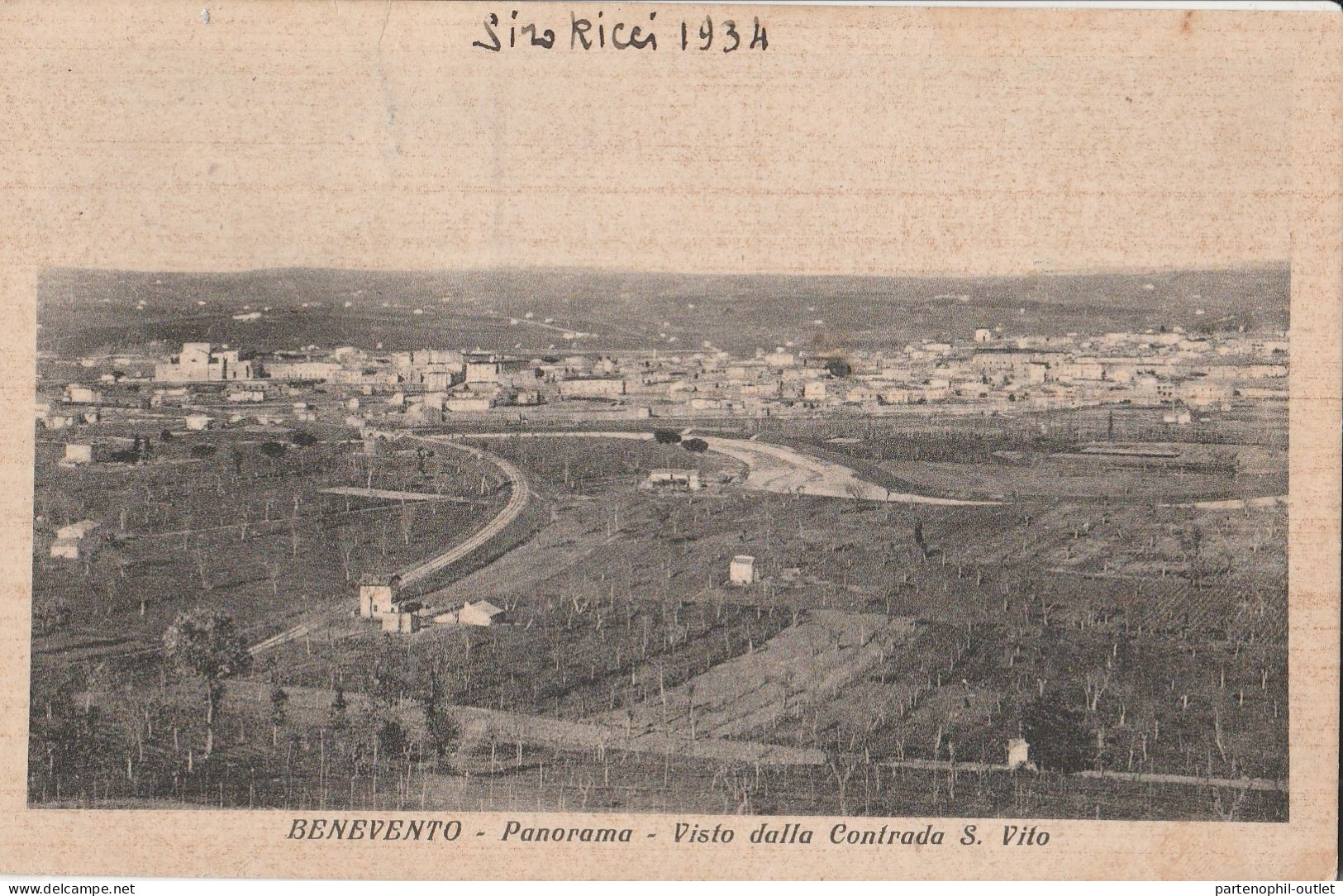 Cartolina - Postcard /   Viaggiata /  Benevento - Panorama. - Benevento