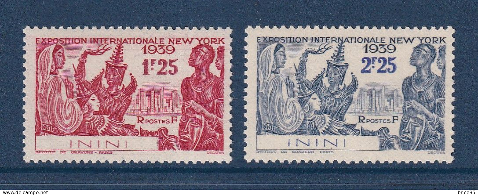 Inini - YT N° 29 Et 30 ** - Neuf Sans Charnière - 1939 - Unused Stamps