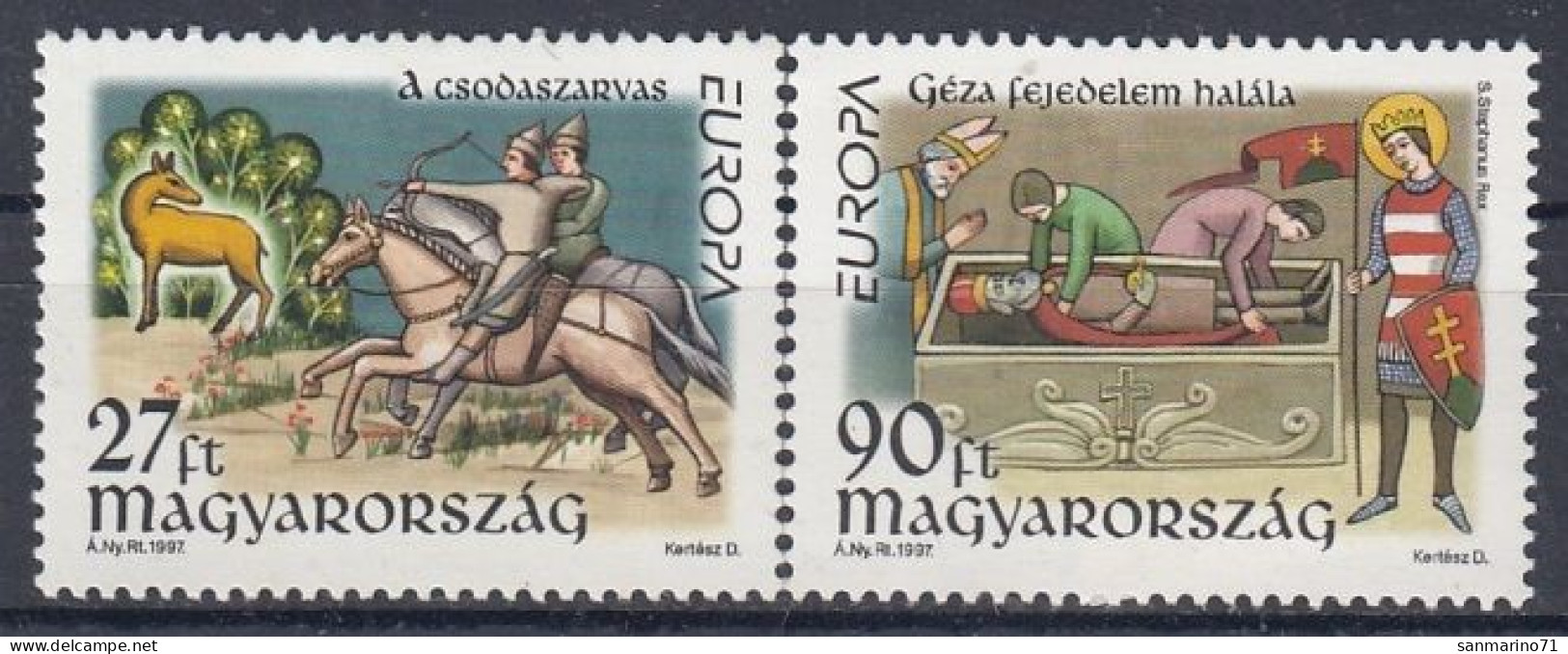 HUNGARY 4455-4456,unused (**) - Nuovi