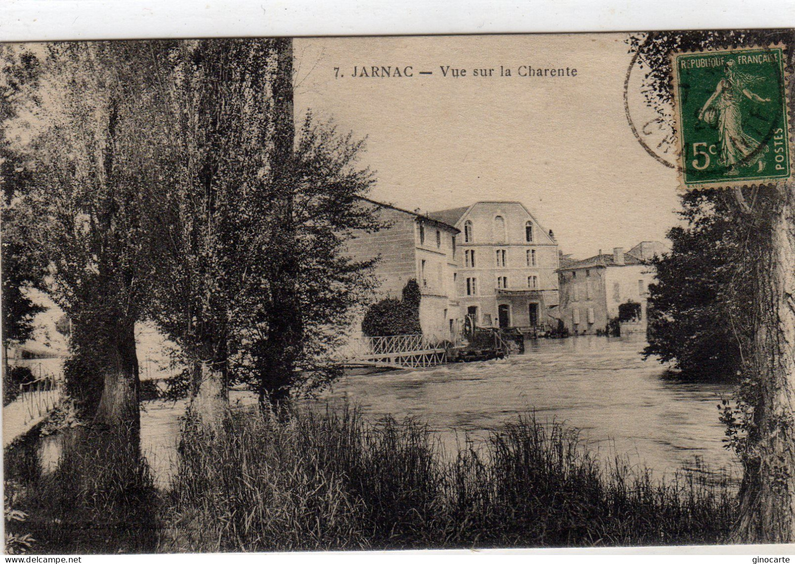 Jarnac Vue Sur La Charente - Jarnac