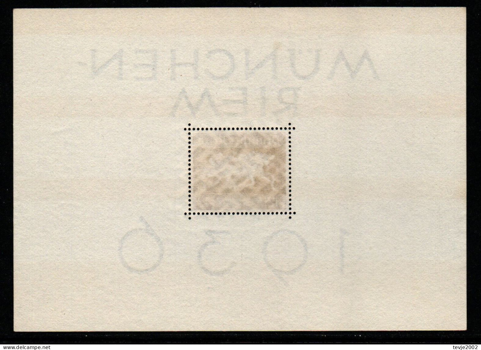 Deutsches Reich 1936 - Mi.Nr. Block 4 X - Postfrisch MNH - Blocks & Sheetlets