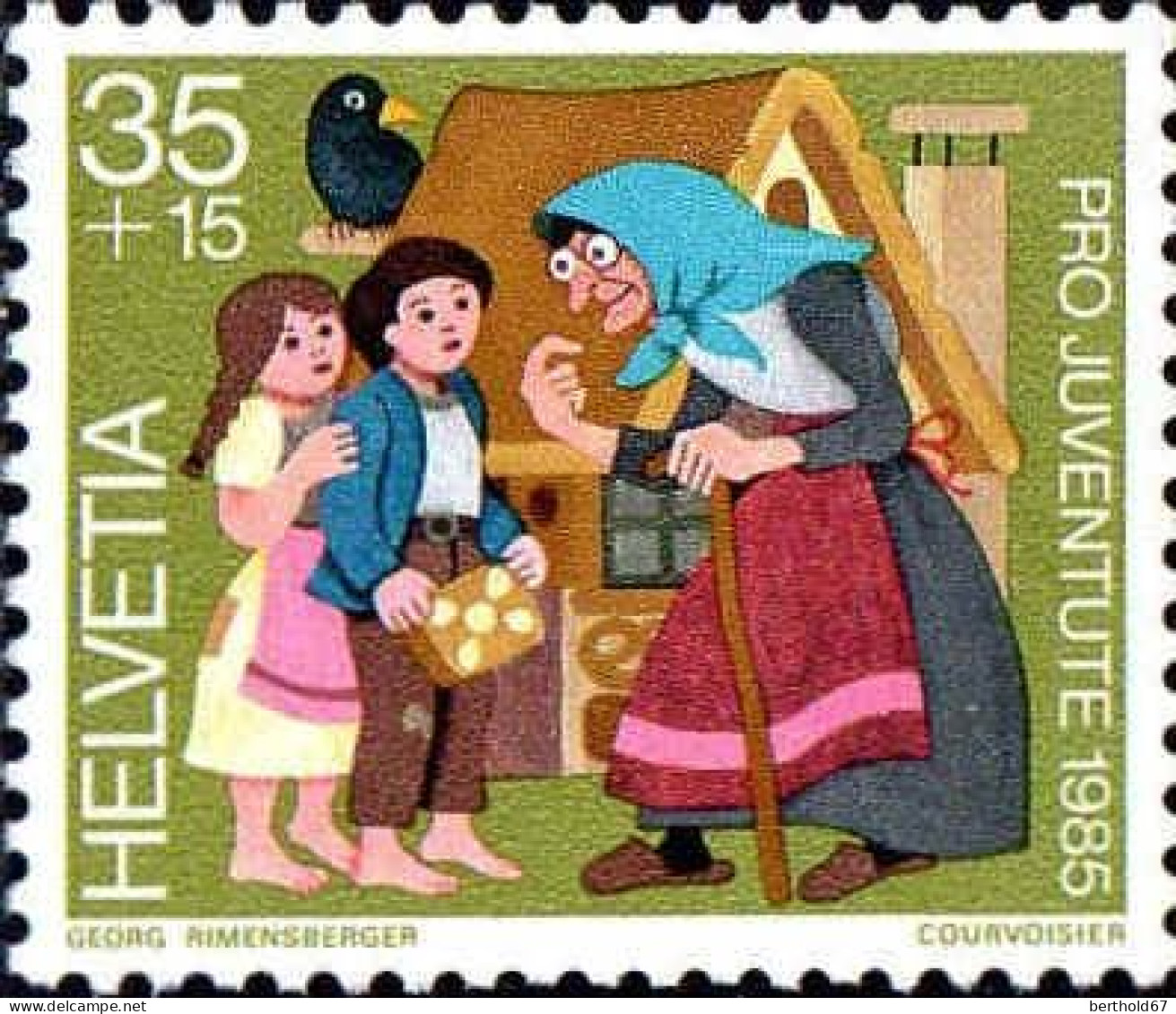 Suisse Poste N** Yv:1233 Mi:1304 Pro Juventute Conte Des Frères Grimm - Unused Stamps