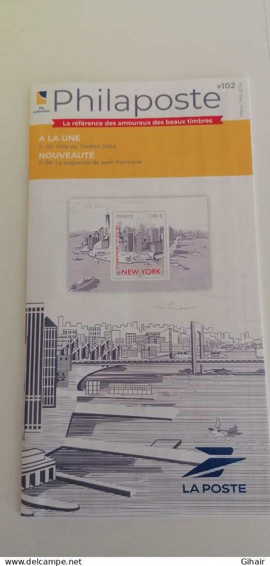 Catalogue Philaposte 102, Mars / Mai 2024 - Catalogi Van Veilinghuizen