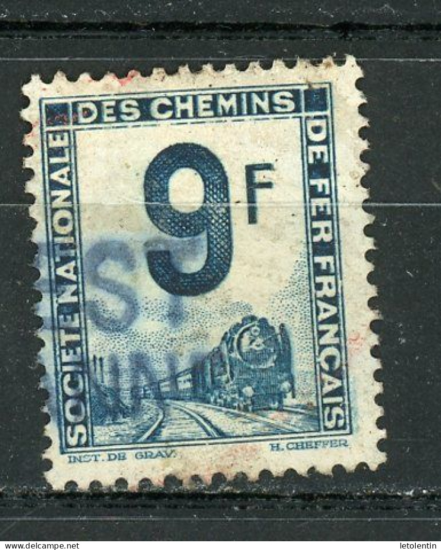 FRANCE :  COLIS POSTAUX  - Yt  N° 9 Obli. - Used