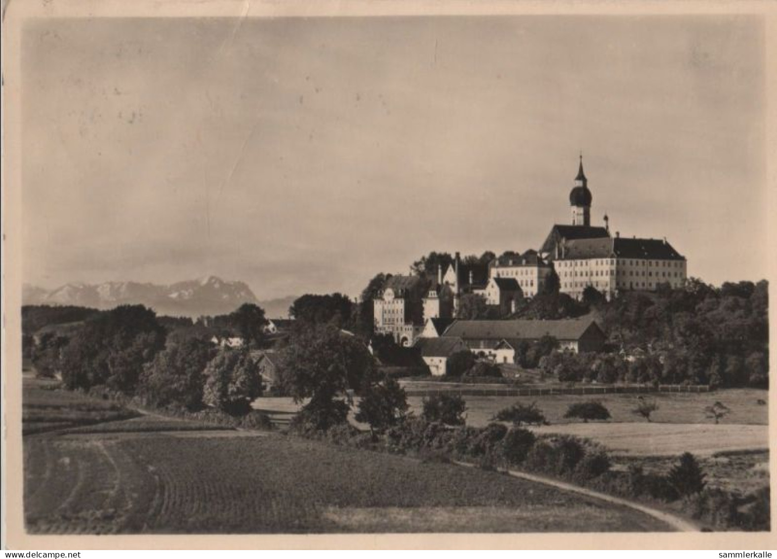 54081 - Kloster Andechs - Lagebild Von Norden - 1961 - Starnberg