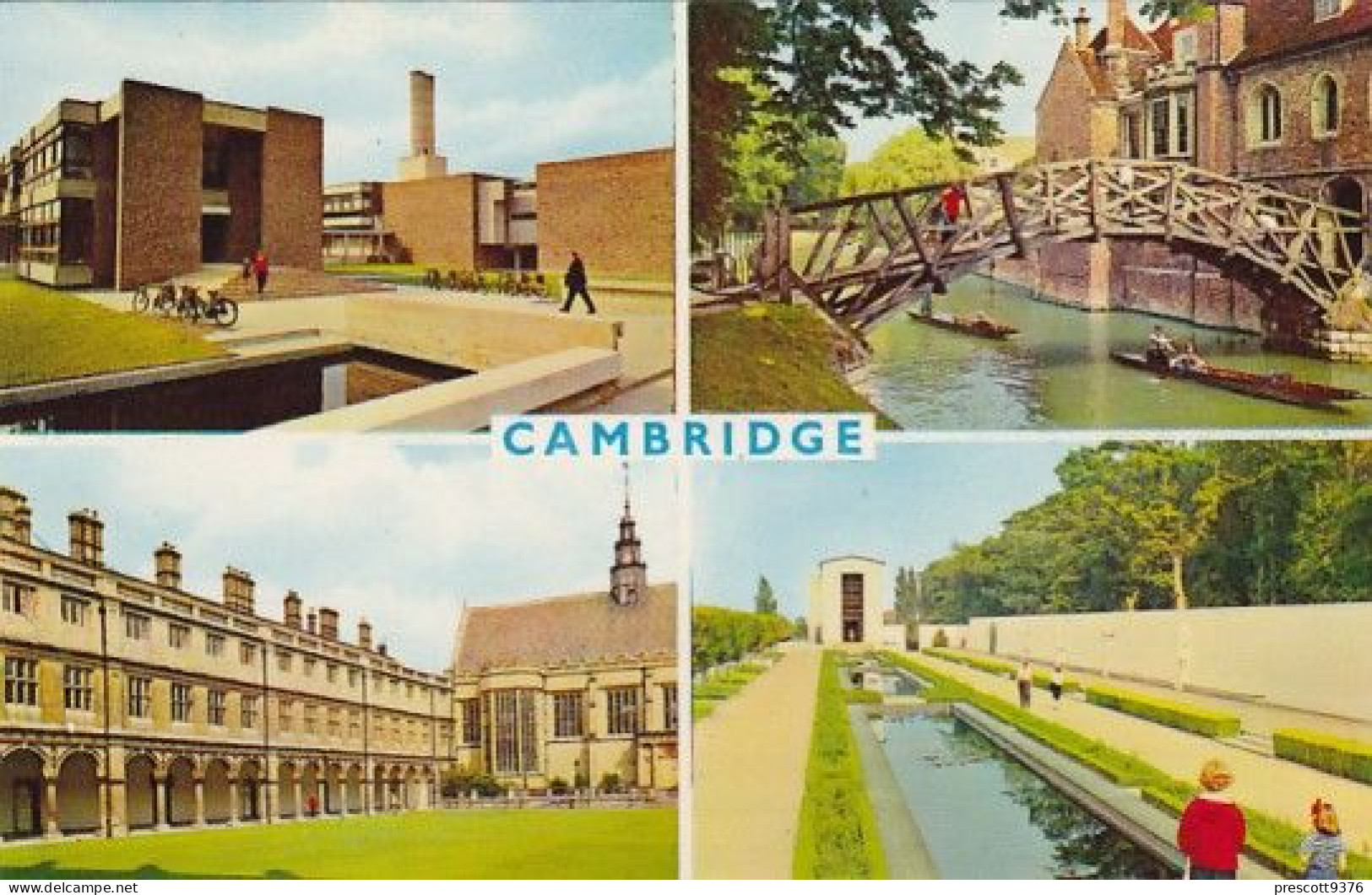 Cambridge  Multiview - Cambridge - Unused Postcard - CA2 - Cambridge