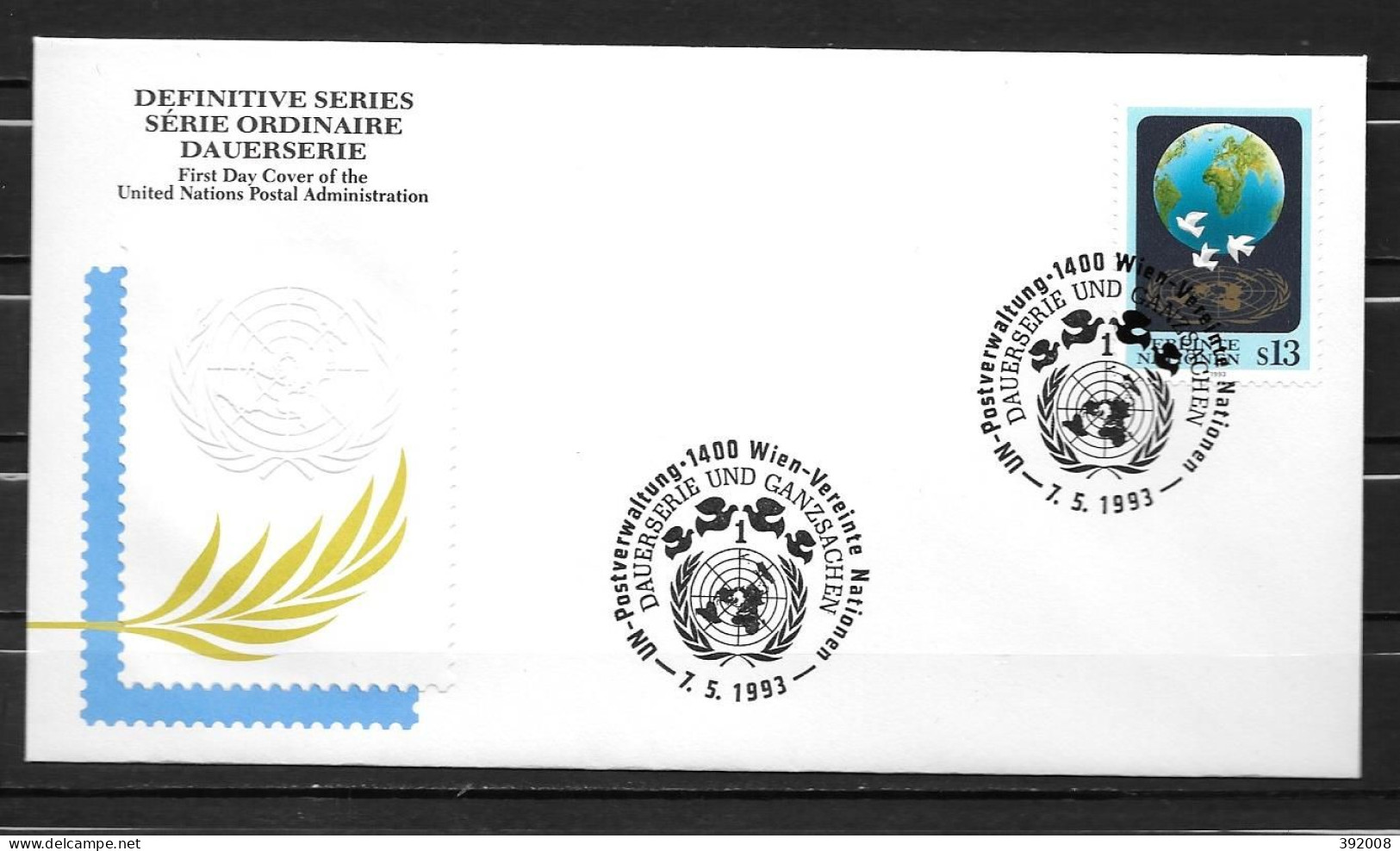 1993 - 165 - Série Courante - 31 - FDC