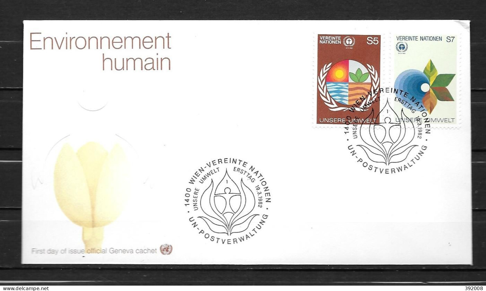 1982 - 24 / 25 - Environnement Humain - 26 - FDC