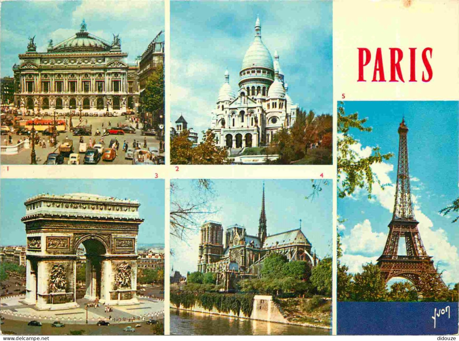 75 - Paris - Multivues - CPM - Voir Scans Recto-Verso - Multi-vues, Vues Panoramiques