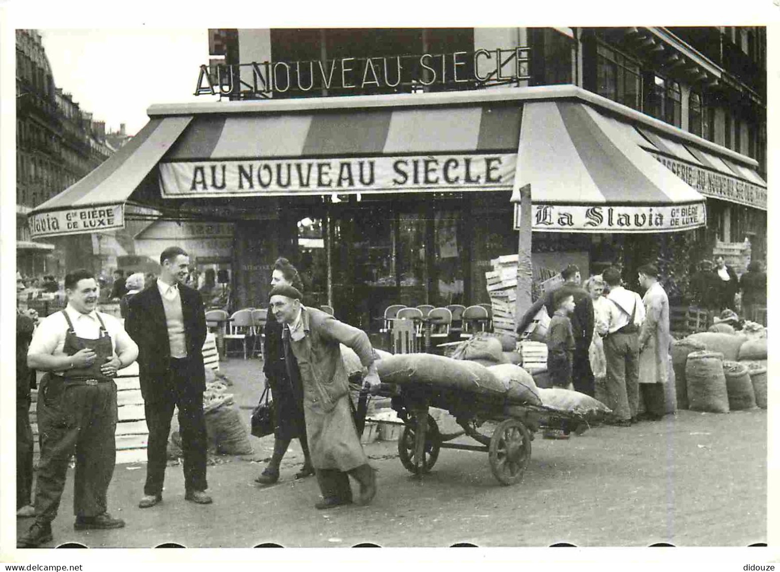 Reproduction CPA - 75 Paris - Les Halles - Paris 1948 - Au Nouveau Siècle - CPM - Carte Neuve - Voir Scans Recto-Verso - Non Classificati