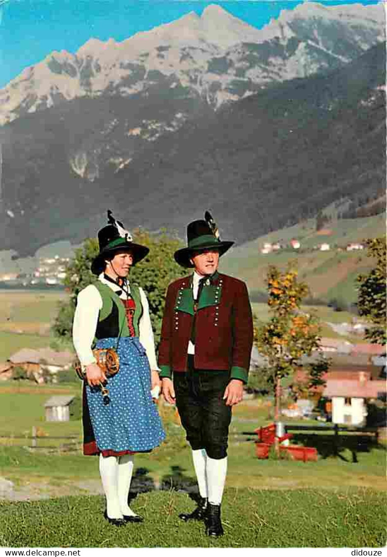 Folklore - Costumes - Autriche - Trachten Aus Dem Stubaital - Carte Neuve - Voir Scans Recto Verso - Costumi