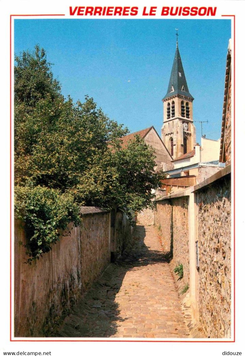 91 - Verrières Le Buisson - La Ruelle De L'Eglise - CPM - Carte Neuve - Voir Scans Recto-Verso - Verrieres Le Buisson