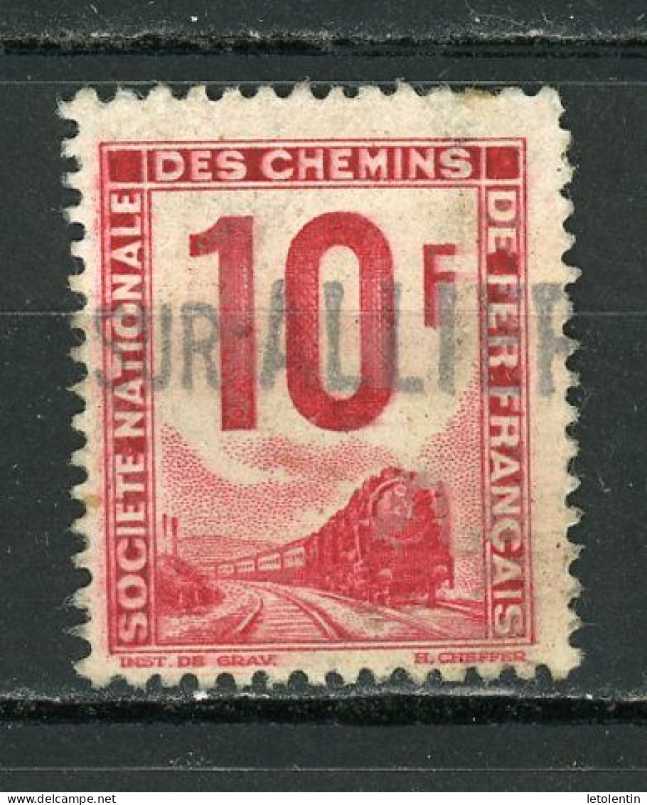 FRANCE :  COLIS POSTAUX  - Yt  N° 10 Obli. - Used