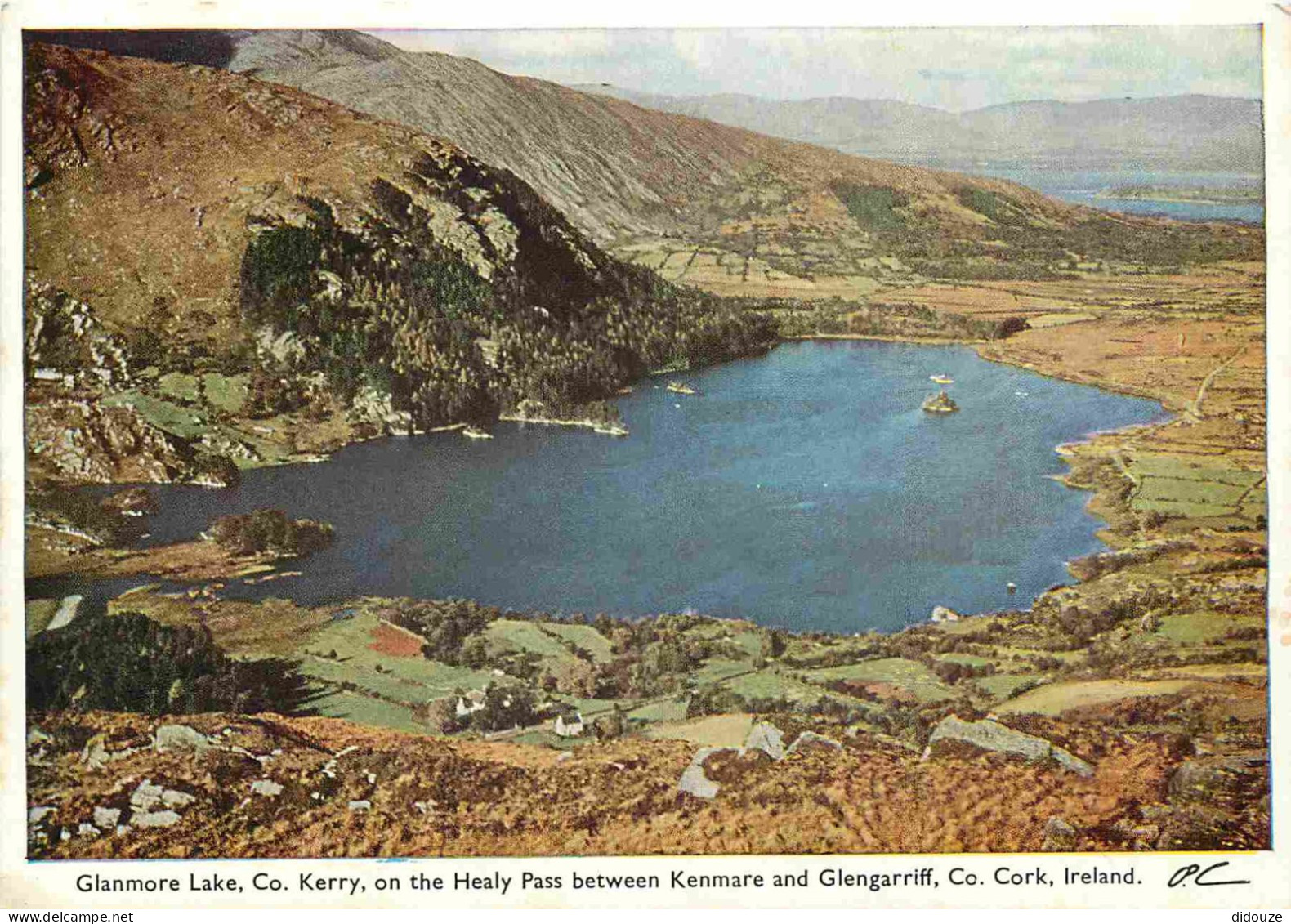 Irlande - Kerry - Glanmore Lake - On The Healy Pass Between Kenmare And Glengarriff - CPM - Voir Scans Recto-Verso - Kerry