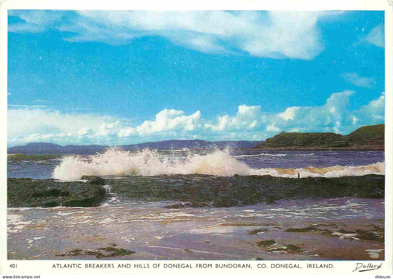 Irlande - Donegal - Atlantic Breakers And Hills Of Donegal From Bundoran - CPM - Carte Neuve - Voir Scans Recto-Verso - Donegal