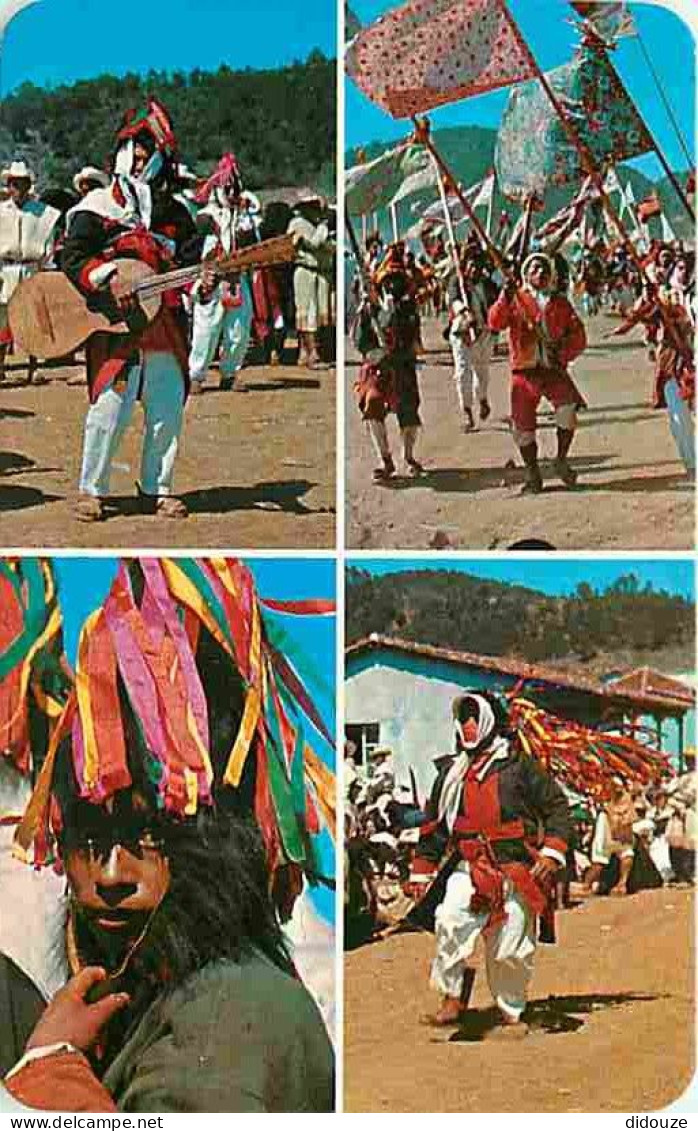 Mexique - Chiapas - Chamula - Escenas Del Carnaval En Chamula - Chis - Multivues - Folklore - Carte Neuve - CPM - Voir S - Mexico