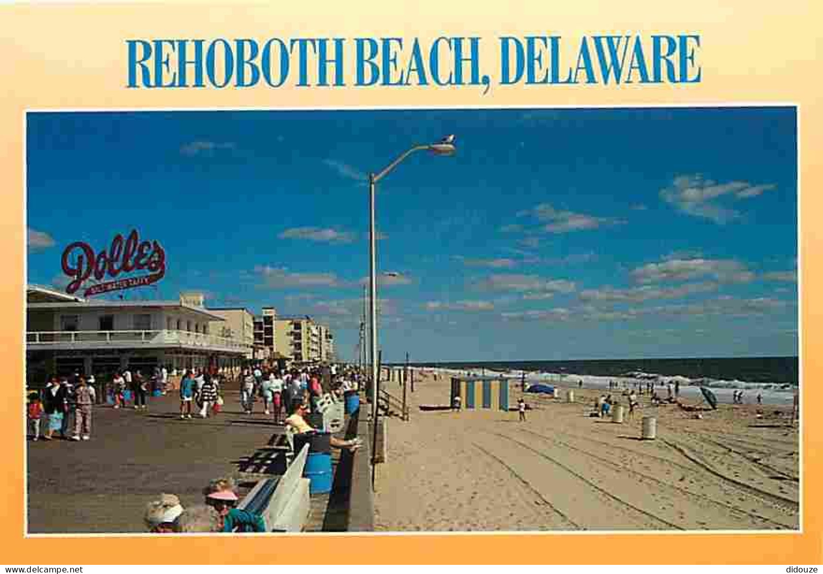 Etats Unis - Rehoboth Beach - Plages - Carte Neuve - CPM - Voir Scans Recto-Verso - Other & Unclassified