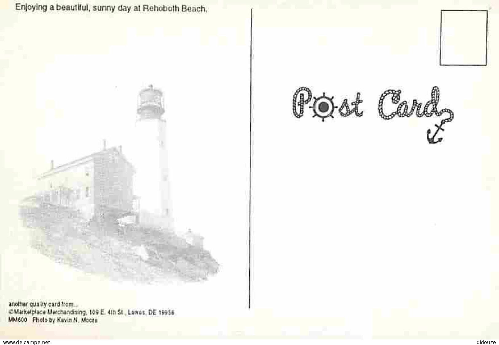 Etats Unis - Rehoboth Beach - Plages - Carte Neuve - CPM - Voir Scans Recto-Verso - Autres & Non Classés