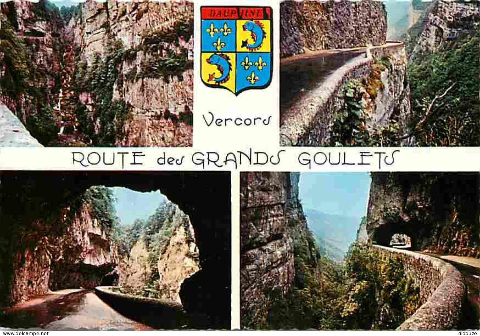 26 - Drome - Vercors - La Route Des Grands Goulets - Multivues - Blasons - Carte Neuve - CPM - Voir Scans Recto-Verso - Les Grands Goulets