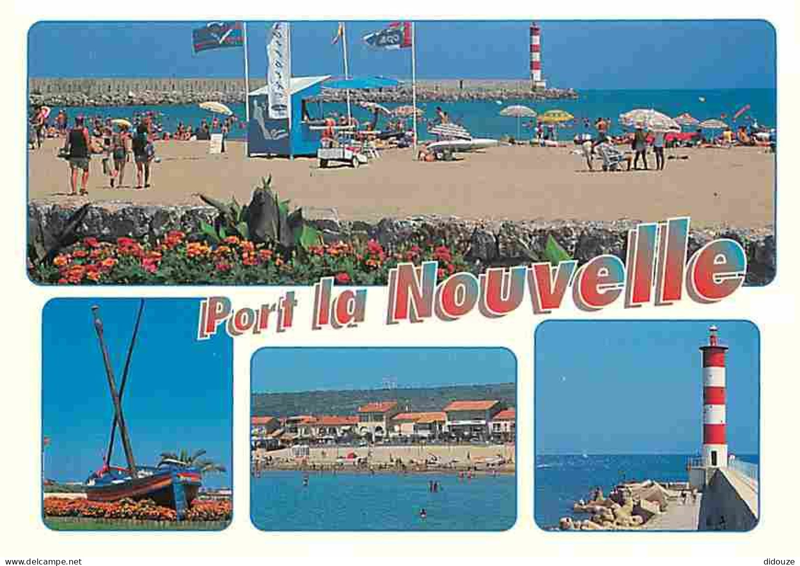 11 - Port La Nouvelle - Multivues - Scènes De Plage - Carte Neuve - CPM - Voir Scans Recto-Verso - Port La Nouvelle