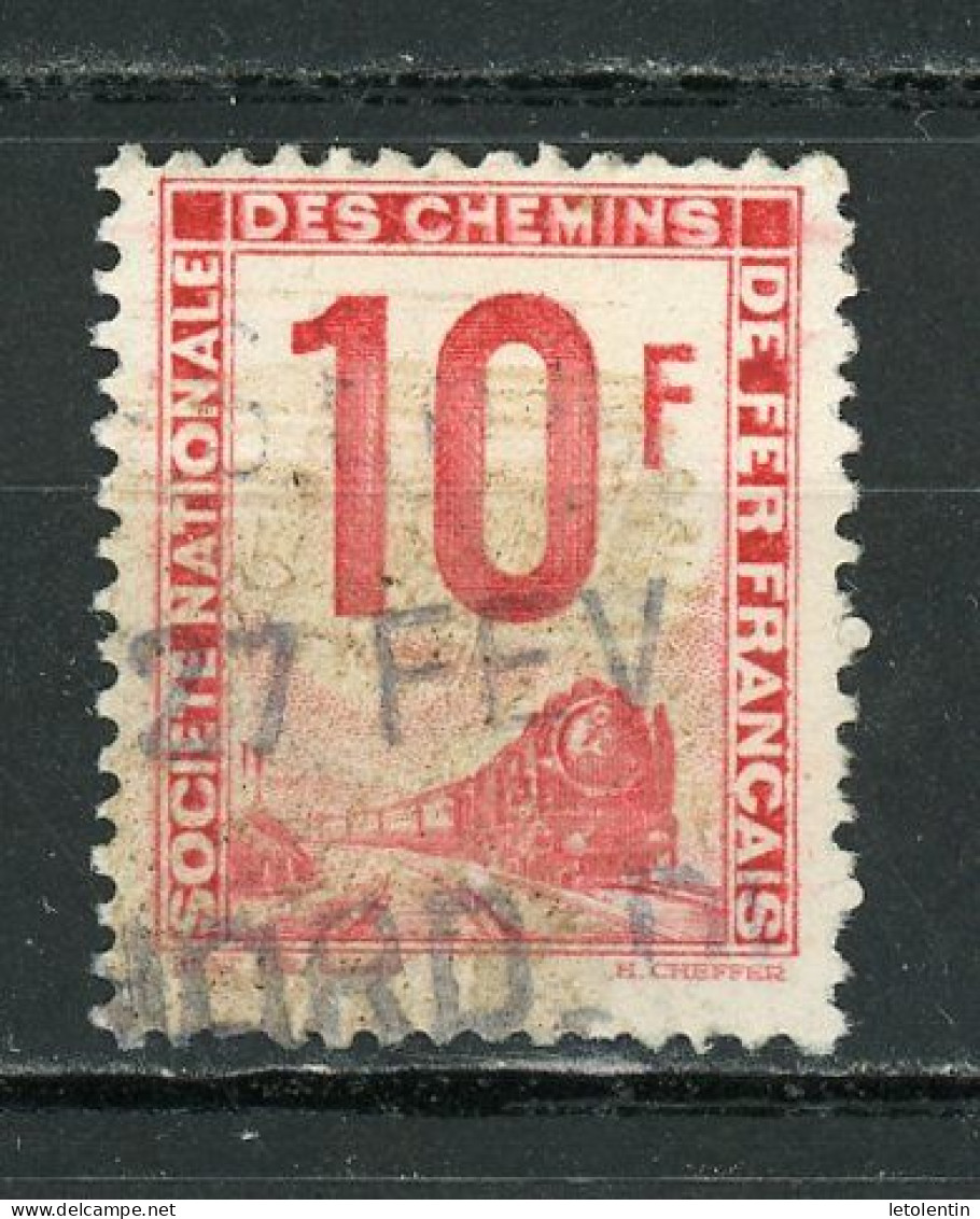 FRANCE :  COLIS POSTAUX  - Yt  N° 10 Obli. - Used