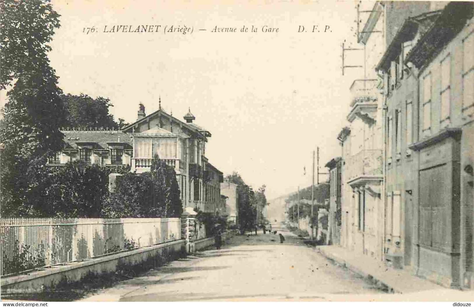 09 - Lavelanet - Avenue De La Gare - CPA - Voir Scans Recto-Verso - Lavelanet