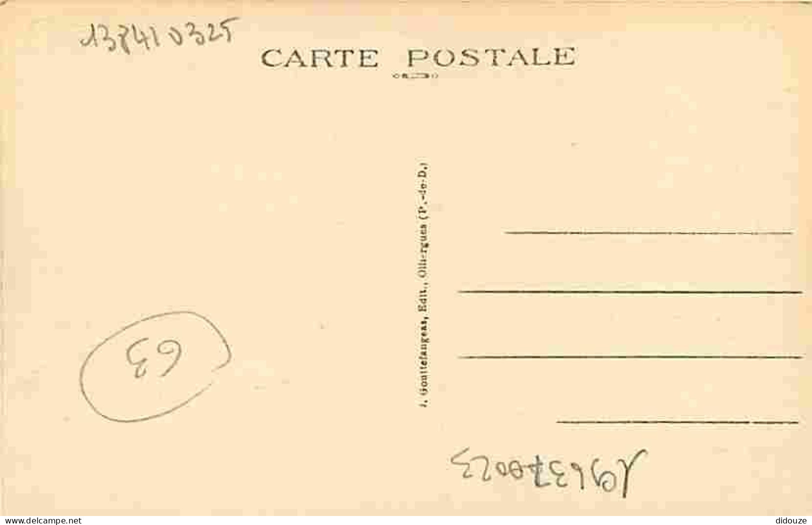 63 - Besse - Le Beffroi - Carte Neuve - CPA - Voir Scans Recto-Verso - Besse Et Saint Anastaise