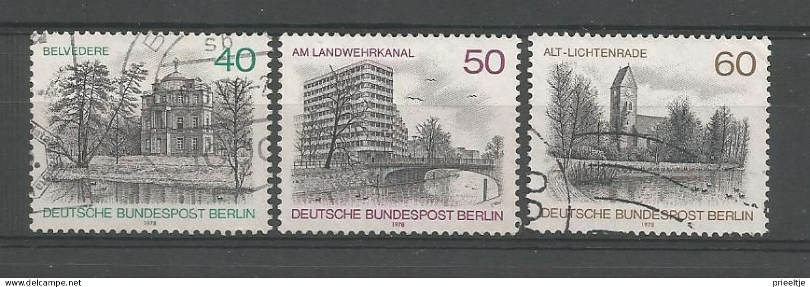 Berlin 1978 Vieuws Y.T. 544/546 (0) - Gebraucht