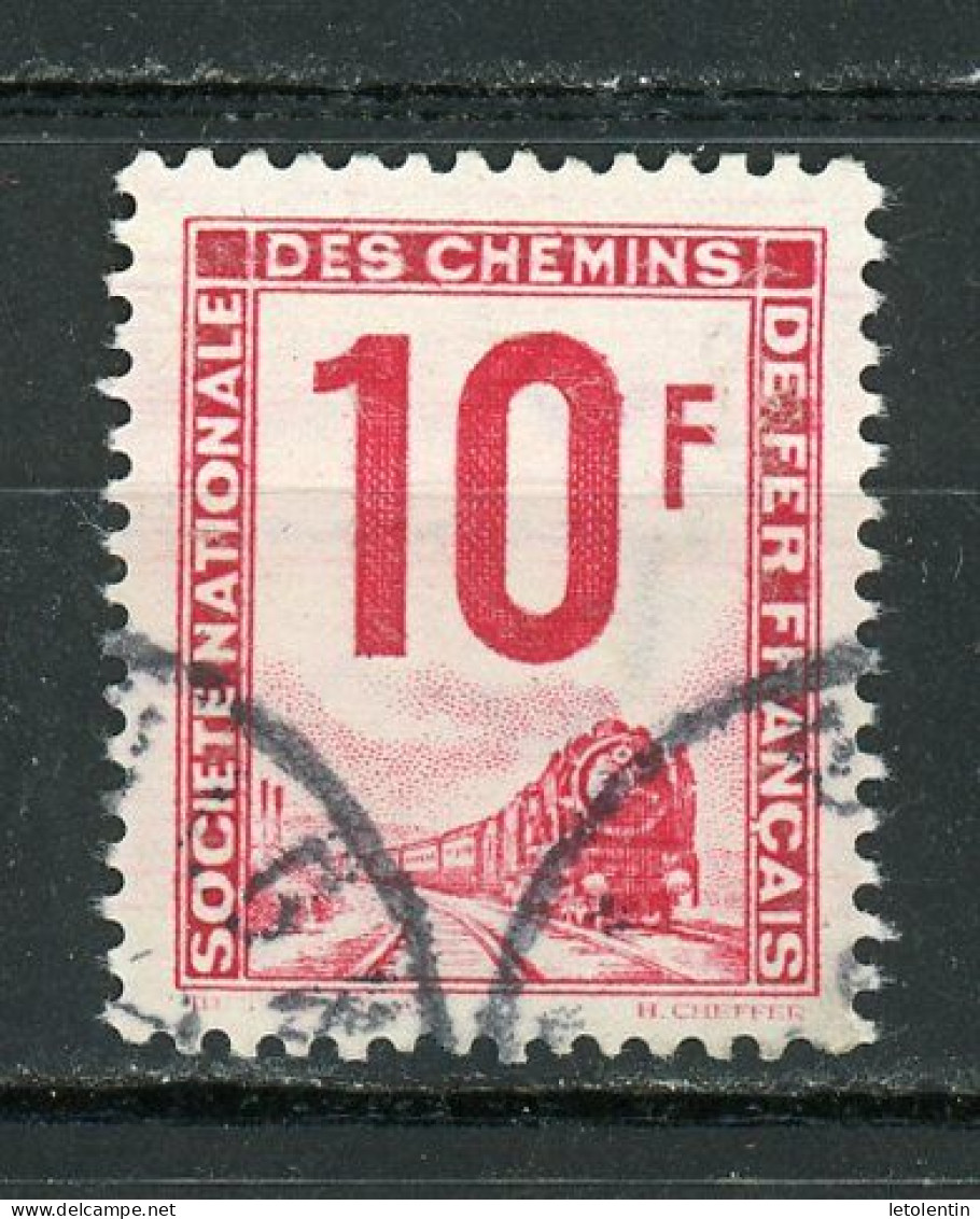 FRANCE :  COLIS POSTAUX  - Yt  N° 10 Obli. - Used