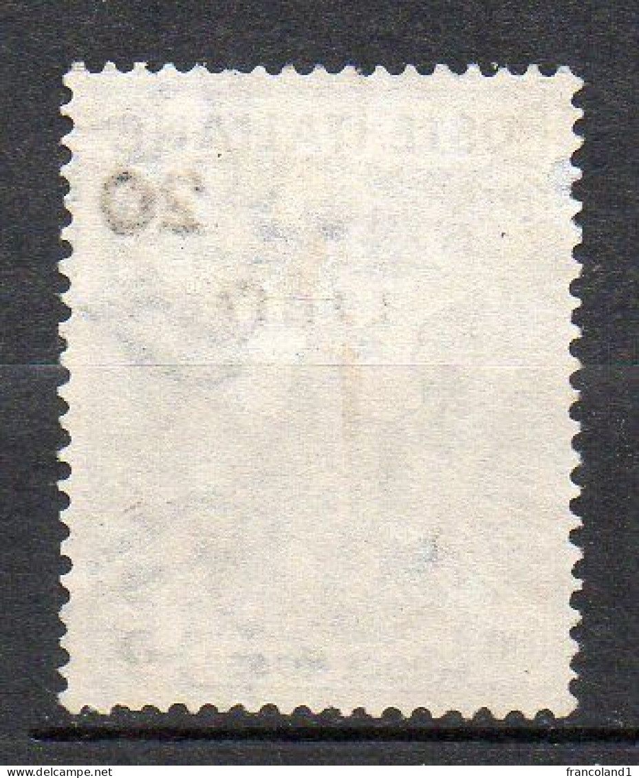 1915 Libia Croce Rossa N. 15 Timbrato Used Sassone 55 € - Libyen