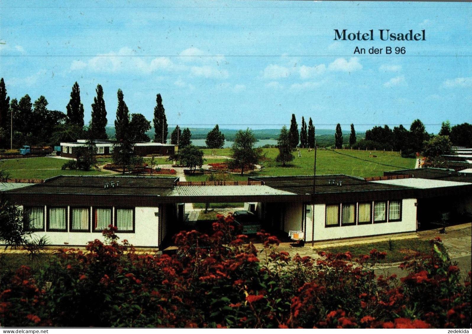 H1238 - TOP Blumenholz OT Usadel Mitropa Motel - Bild Und Heimat Reichenbach - Neustrelitz