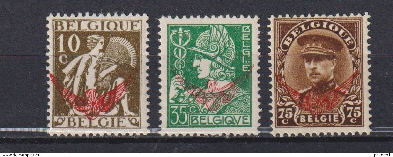 Belgique: COB N° S16/18 **, MNH, Neuf(s). TTB !!! - Neufs