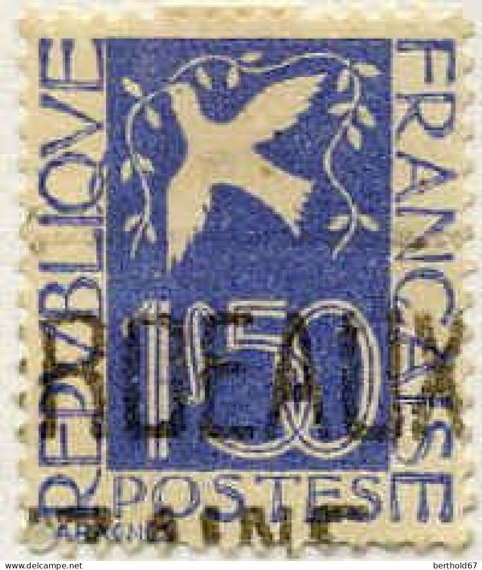 France Poste Obl Yv: 294 Mi:291 Colombe De La Paix (Belle Obl.mécanique) - Gebruikt